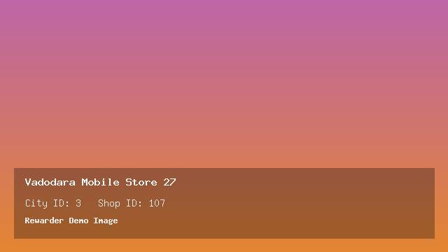 Vadodara Mobile Store 27