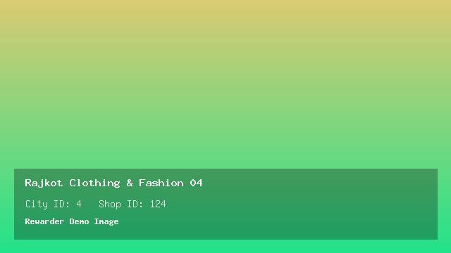 Rajkot Clothing & Fashion 04