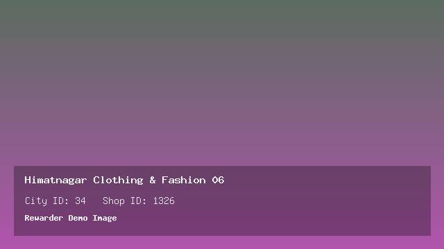 Himatnagar Clothing & Fashion 06