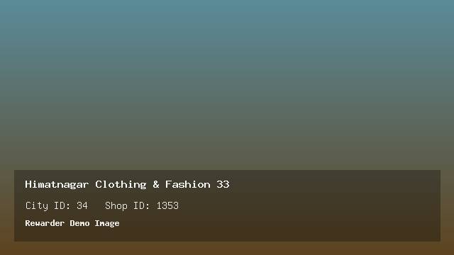 Himatnagar Clothing & Fashion 33