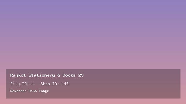 Rajkot Stationery & Books 29