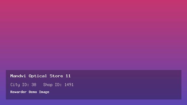 Mandvi Optical Store 11