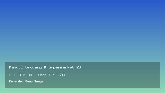 Mandvi Grocery & Supermarket 23