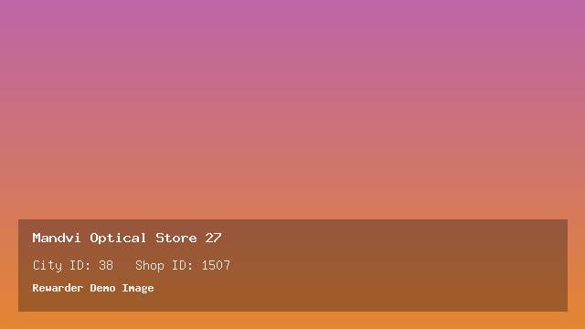 Mandvi Optical Store 27