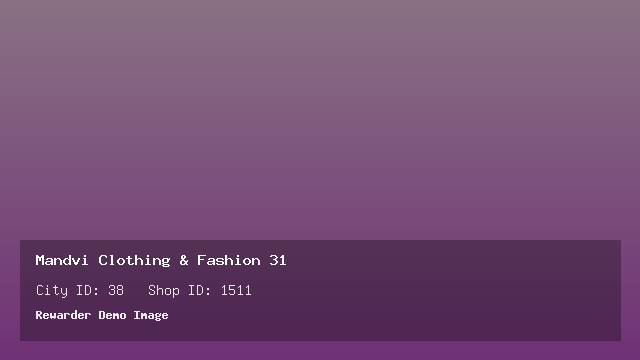 Mandvi Clothing & Fashion 31