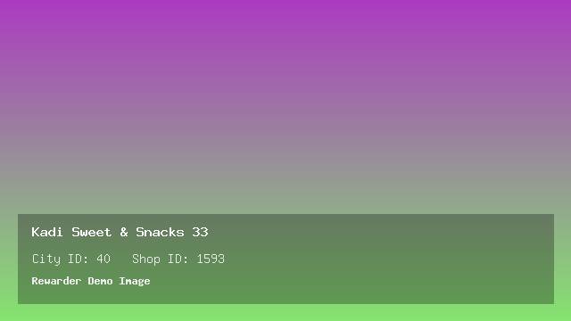 Kadi Sweet & Snacks 33