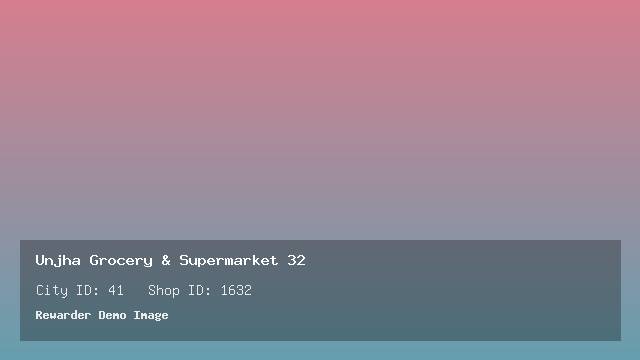 Unjha Grocery & Supermarket 32
