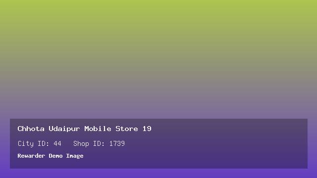 Chhota Udaipur Mobile Store 19