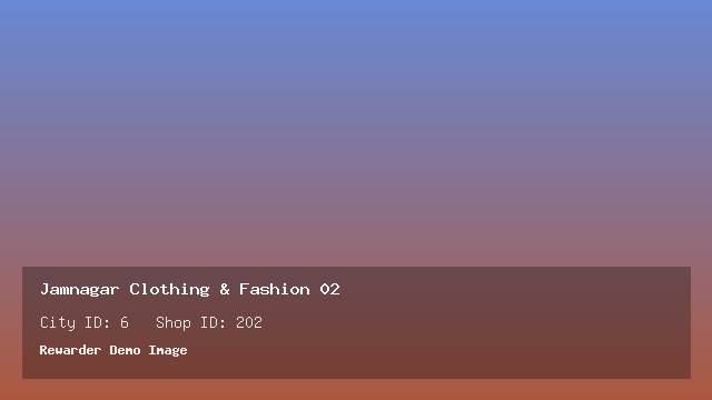 Jamnagar Clothing & Fashion 02