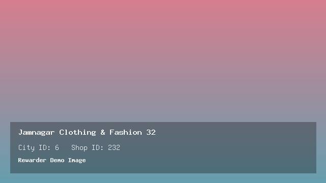 Jamnagar Clothing & Fashion 32