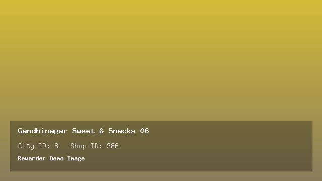 Gandhinagar Sweet & Snacks 06