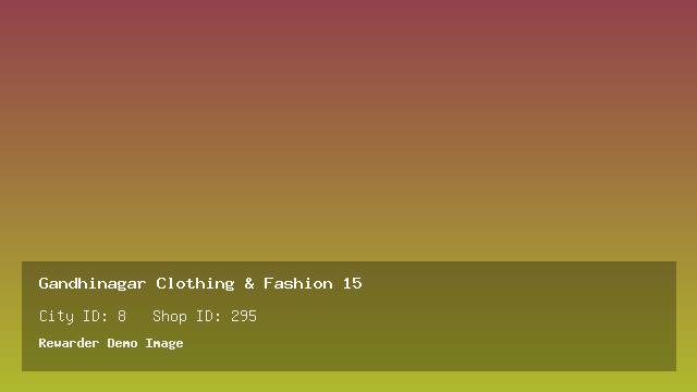 Gandhinagar Clothing & Fashion 15