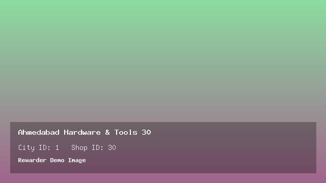 Ahmedabad Hardware & Tools 30