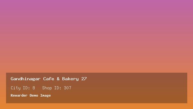 Gandhinagar Cafe & Bakery 27