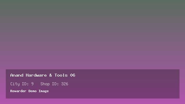 Anand Hardware & Tools 06