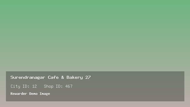 Surendranagar Cafe & Bakery 27