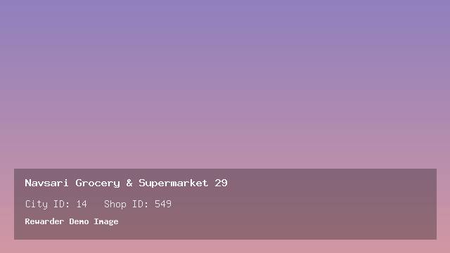 Navsari Grocery & Supermarket 29