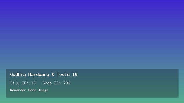 Godhra Hardware & Tools 16