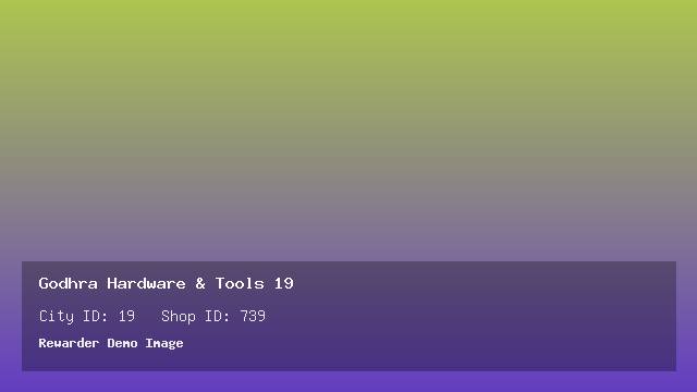 Godhra Hardware & Tools 19