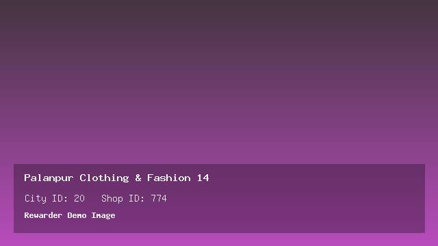 Palanpur Clothing & Fashion 14