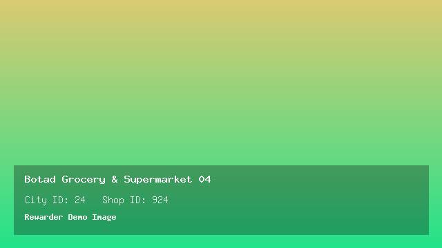 Botad Grocery & Supermarket 04