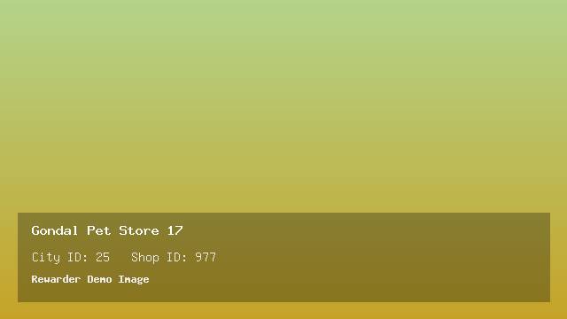 Gondal Pet Store 17