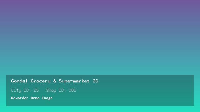 Gondal Grocery & Supermarket 26